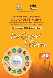 ORCA Australia Presents ALL-CADETS NIGHT 2023