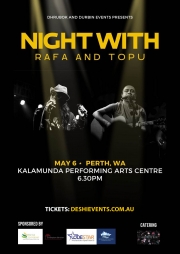 Night With Rafa And Topu In Perth