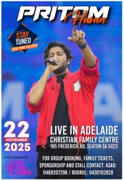 Pritom Hasan Live In Adelaide 2025